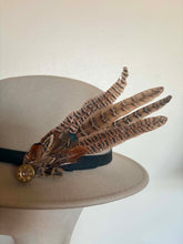 Load image into Gallery viewer, Large Pheasant Feather Hat Pin