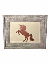 Load image into Gallery viewer, Unicorn Glitter Photo Frame