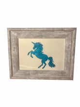 Load image into Gallery viewer, Unicorn Glitter Photo Frame