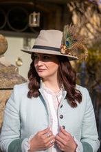 Load image into Gallery viewer, Extra Large Pheasant and Peacock Feather Hat Pin