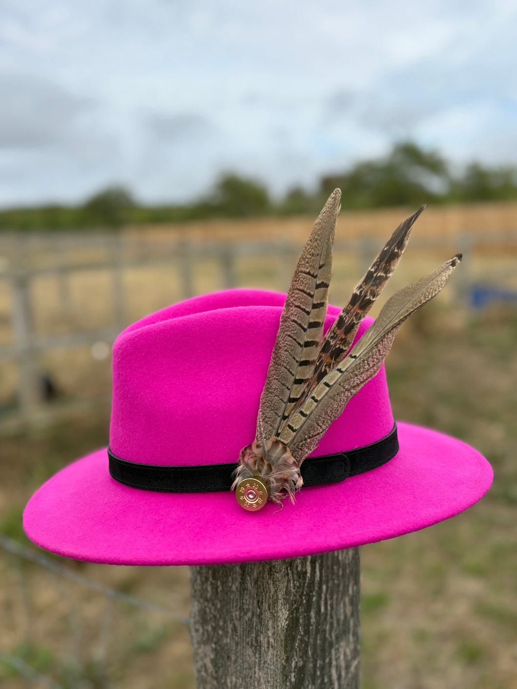 Peacock Feather Hat pin