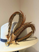 Load image into Gallery viewer, Large Pheasant Feather Hat Pin
