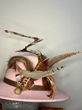 Load image into Gallery viewer, Large Curly Feather Hat Pin
