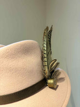 Load image into Gallery viewer, Large Pheasant Feather Hat Pin
