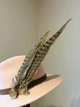 Load image into Gallery viewer, Large Pheasant Feather Hat Pin
