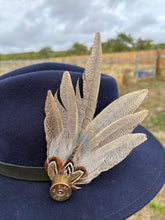 Load image into Gallery viewer, Large Pheasant Feather Hat Pin
