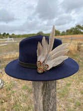 Load image into Gallery viewer, Large Pheasant Feather Hat Pin
