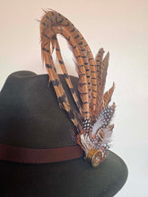 Load image into Gallery viewer, Extra Large Pheasant Feather Hat Pin
