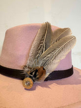 Load image into Gallery viewer, small Pheasant Feather Hat Pin
