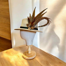 Load image into Gallery viewer, Extra Large Pheasant Feather Hat pin
