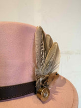 Load image into Gallery viewer, small Pheasant Feather Hat Pin
