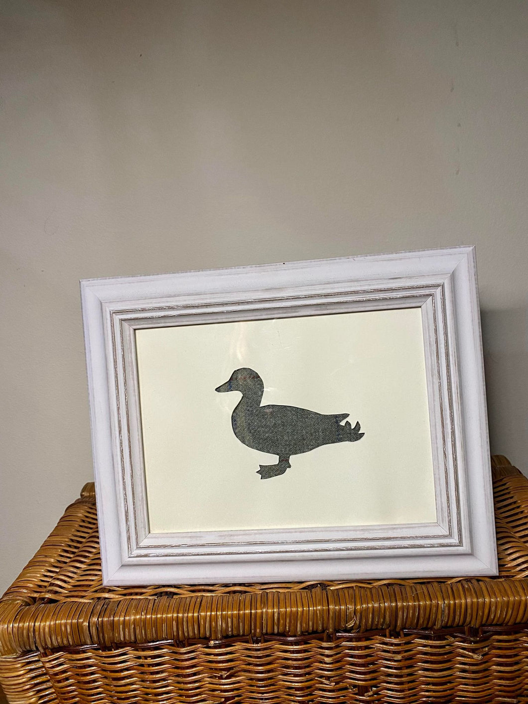 Tweed Duck Photo Frame